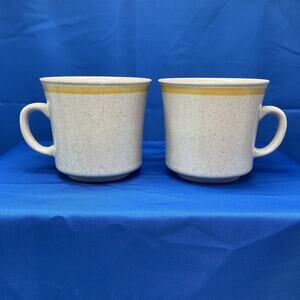 Hearthside Garden Festival C Mug Handle Set of 2 Coffee Mugs 3in x 3in